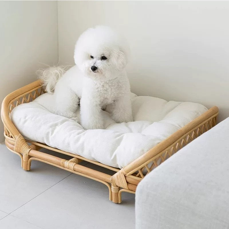 Rattan Bed for Dogs and Cats